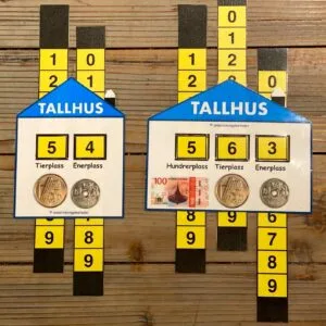 MINI-TALLHUS med remser