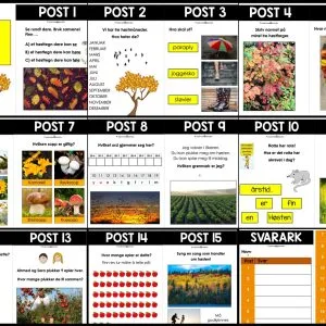 NATURSTI - Årstiden høst