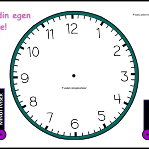 LÆR KLOKKA: Hele 20 øveklokker i ulike design!