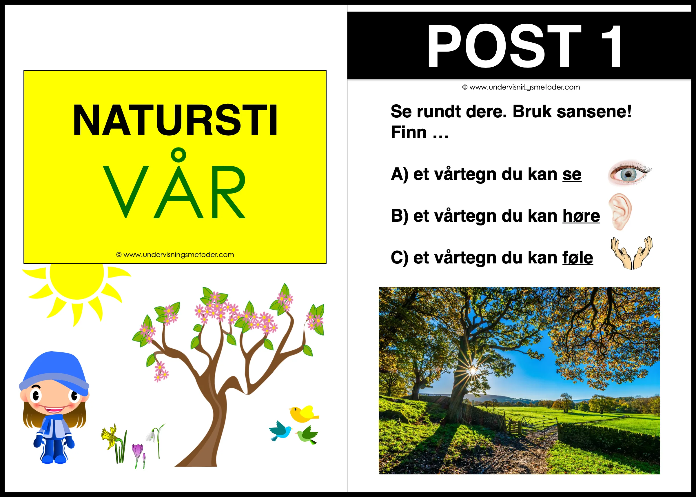 NATURSTI - Årstiden vår 2 NATURSTI - Årstiden vår - Bilde 2