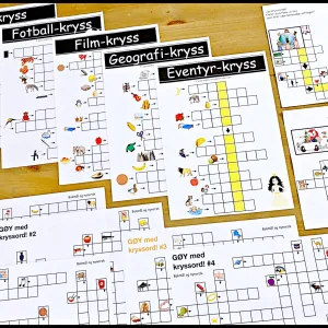 BILDEKRYSSORD, samlepakke