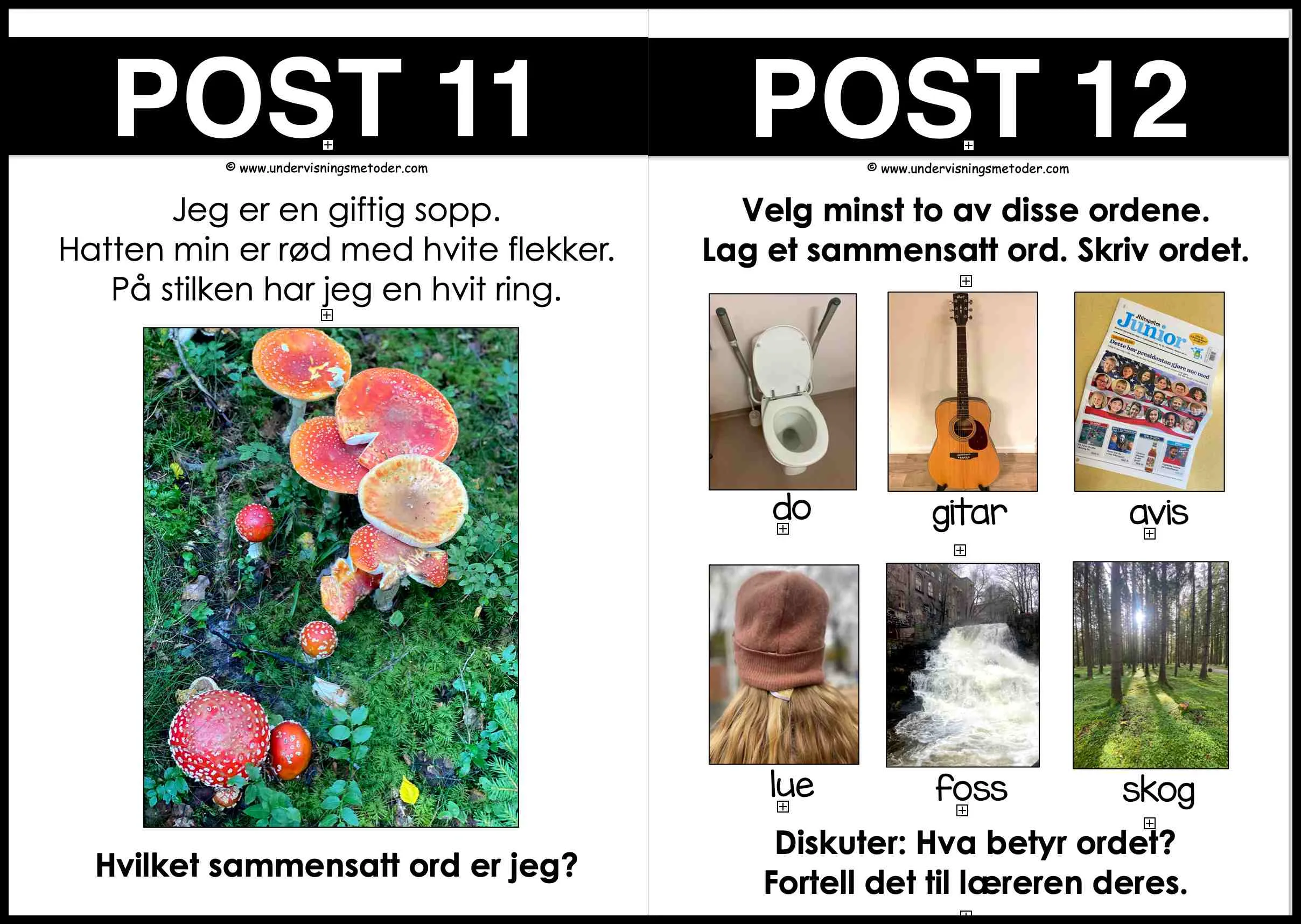 NATURSTI: Sammensatte ord - Bilde 2