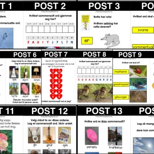 NATURSTI: Sammensatte ord