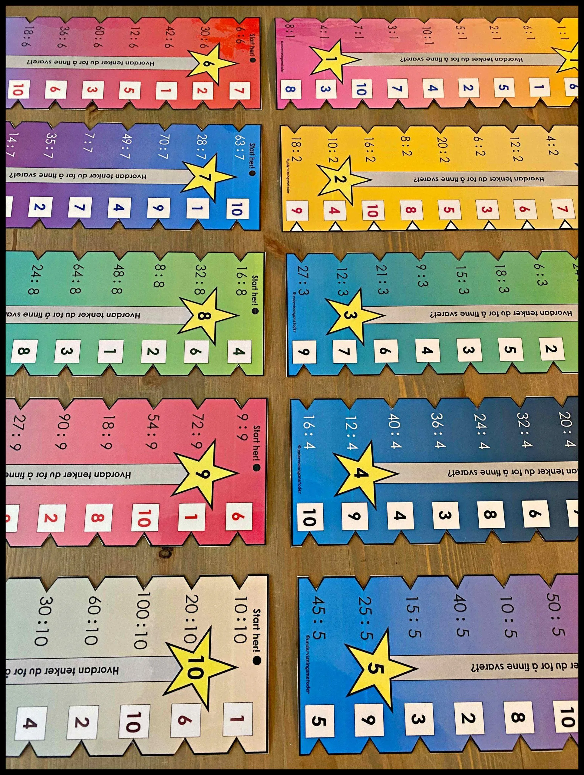 VIKLEKORT: Lær divisjon! - Bilde 2