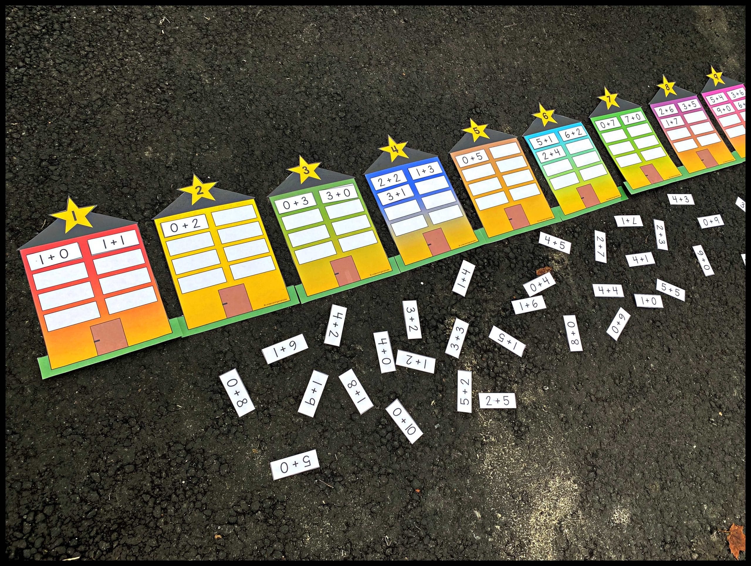 SORTERINGSAKTIVITET: addisjon/tallvenner og subtraksjon, 1-20 - Bilde 2