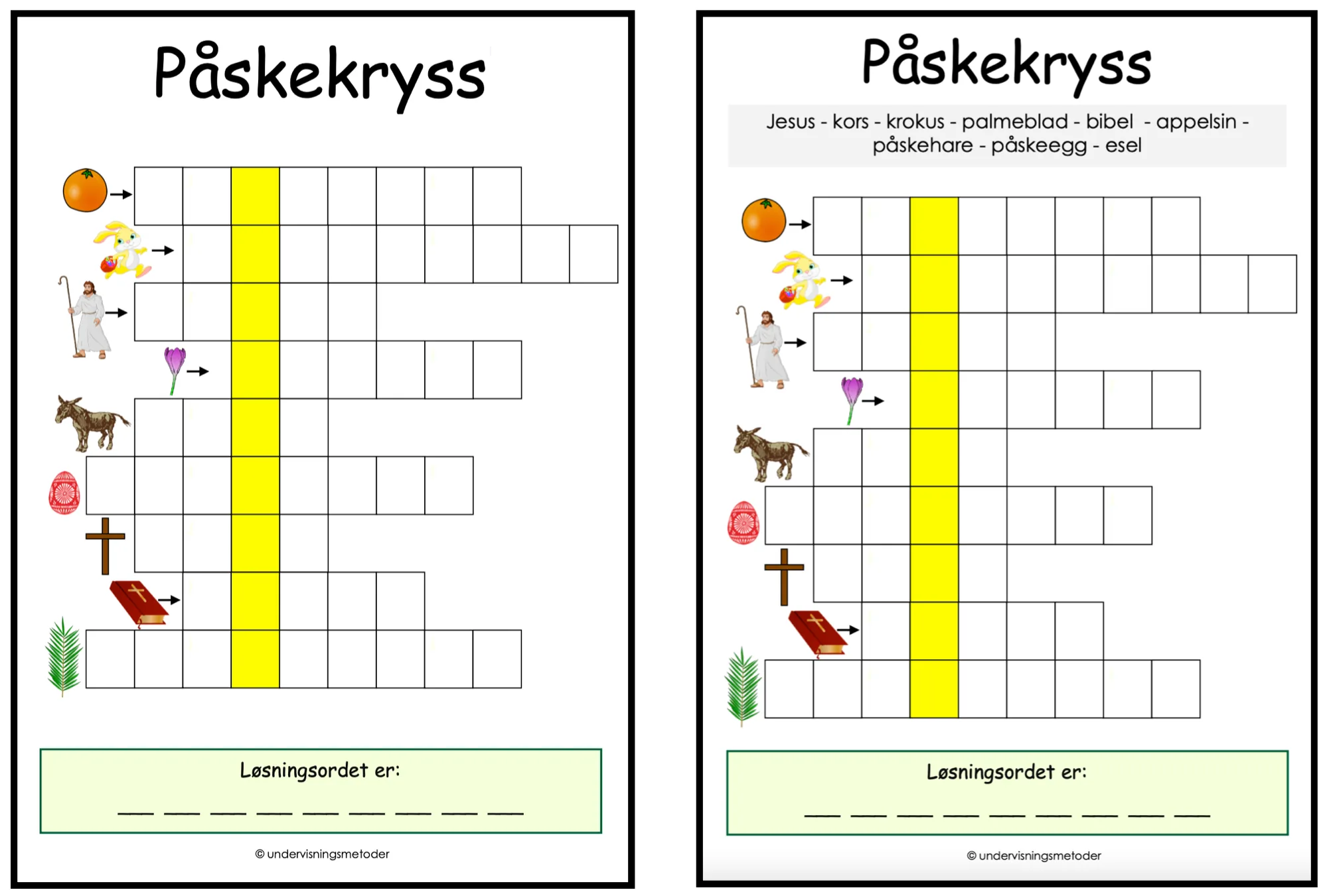 paaskekryss paaske