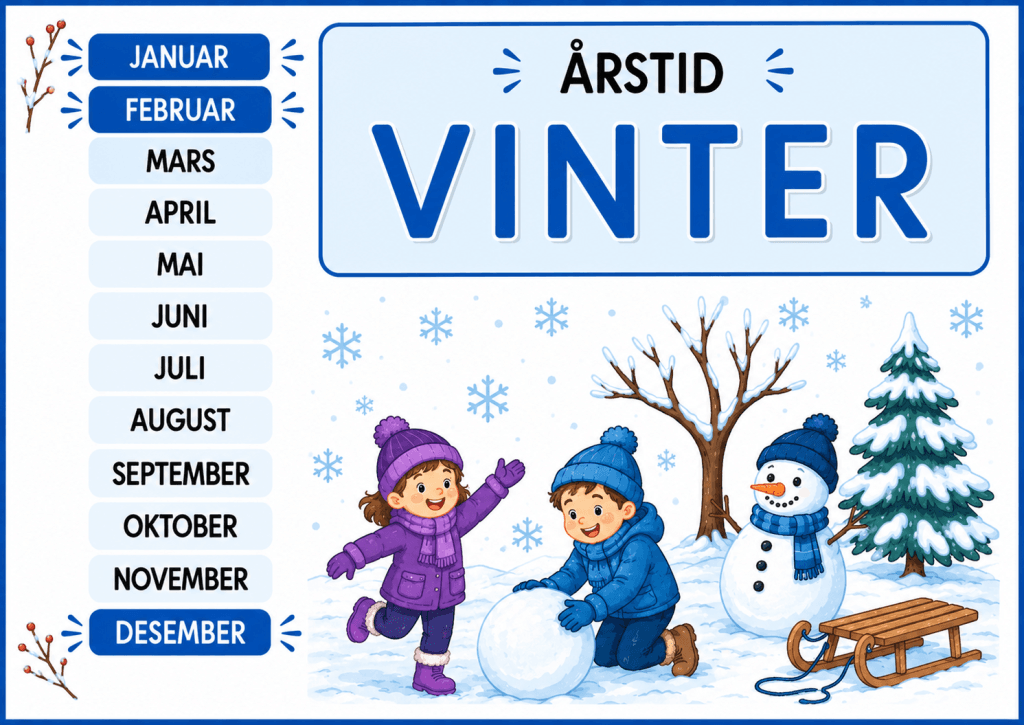 Vinter 1 bm og nn vinter