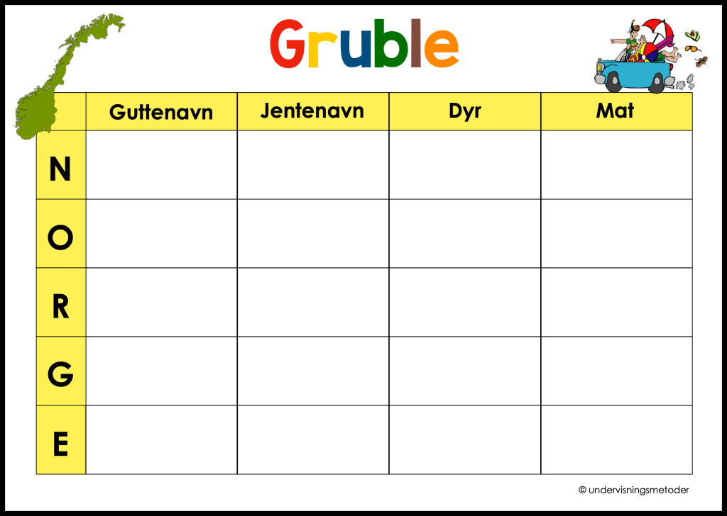Skoleslutt 9 gruble norge