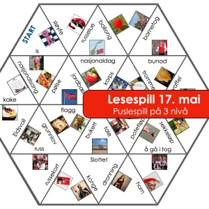 ORDPUSLESPILL: 17. mai
