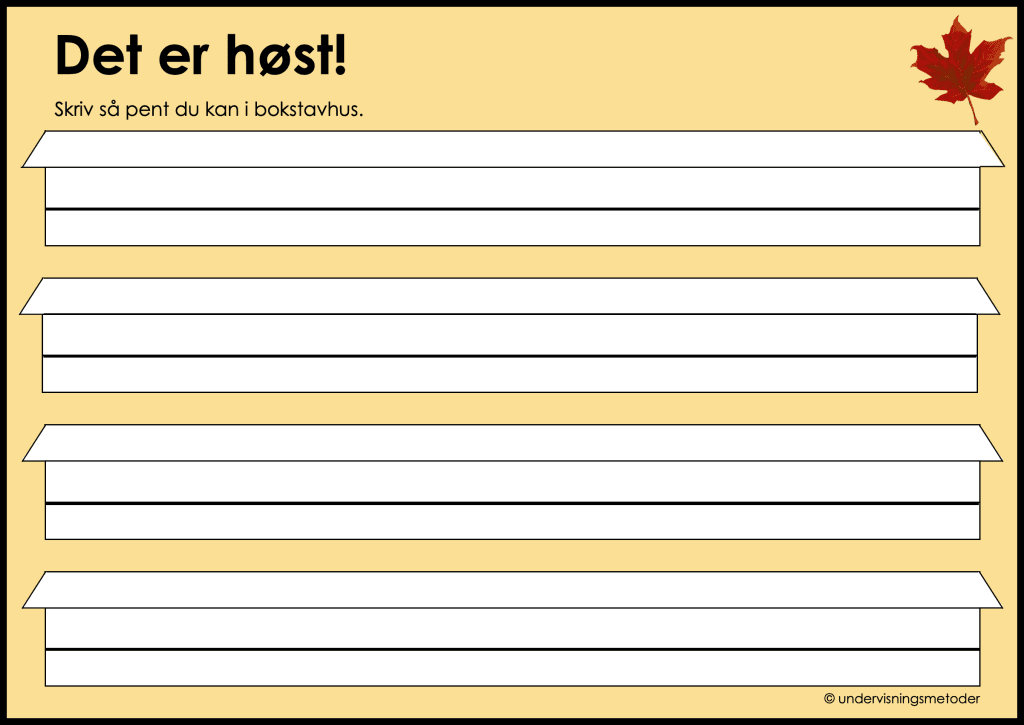 det er host bokstavhus