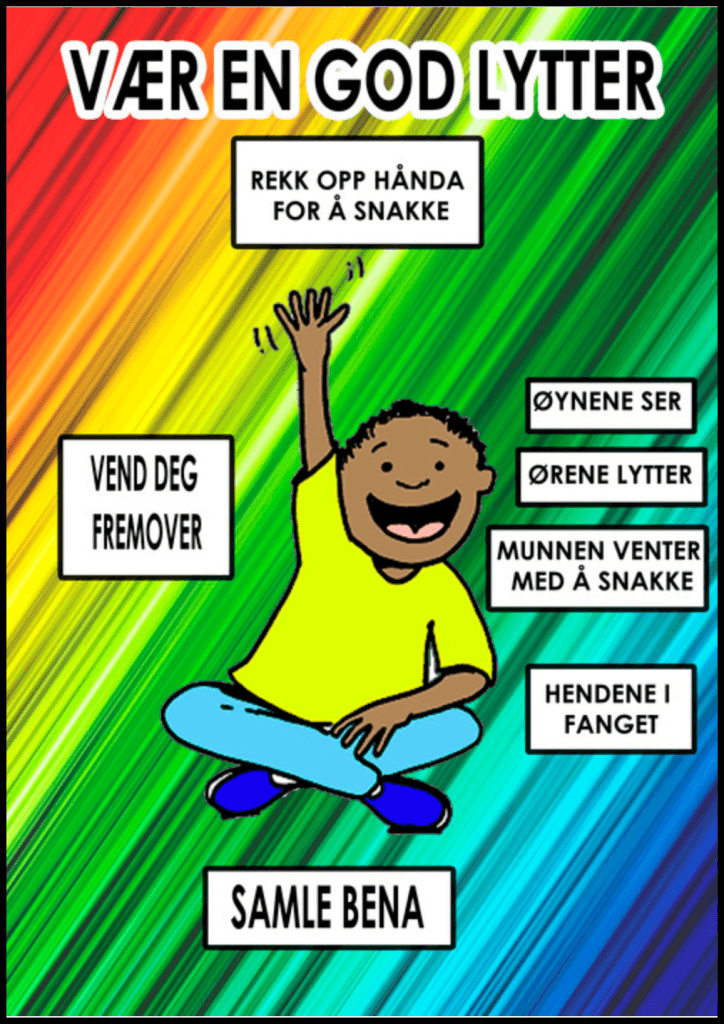 Skolestart 15 lytter plakat