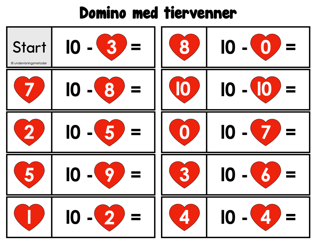 Tiervenner 15 domino tiervenner