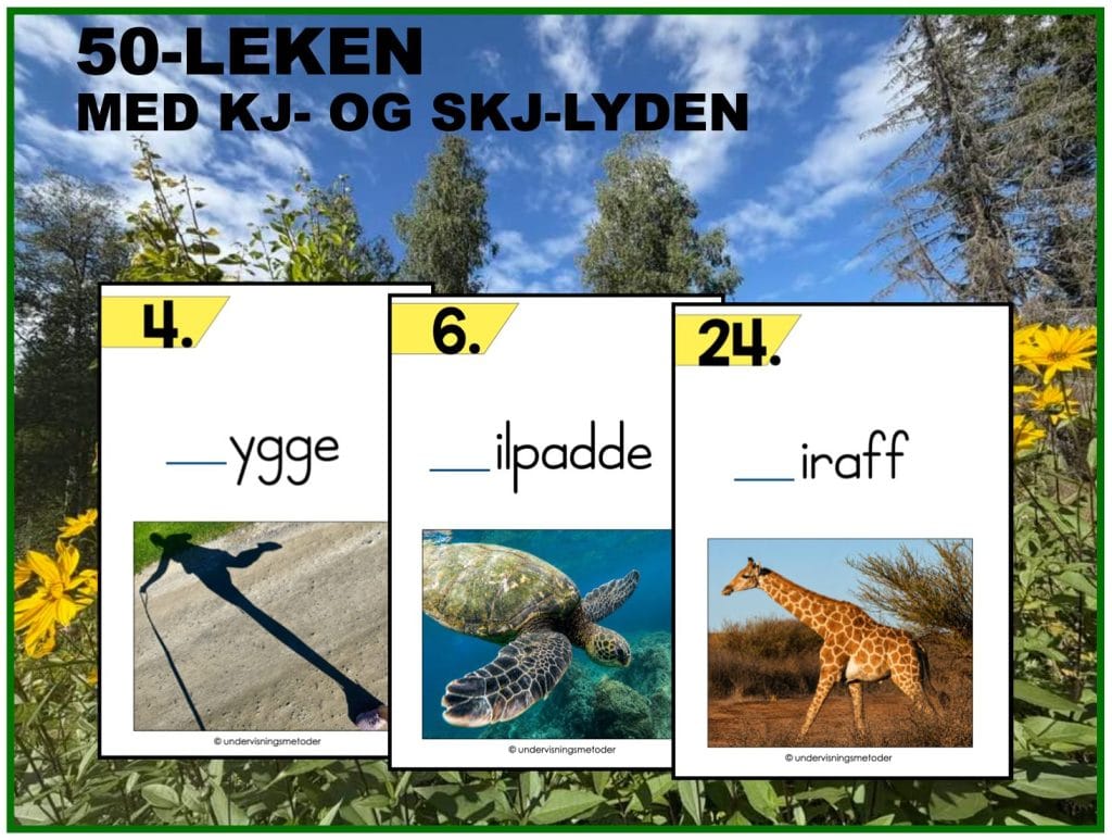 Kj- og skj- lyden 8 50 leken kj og skj lyden wordpress