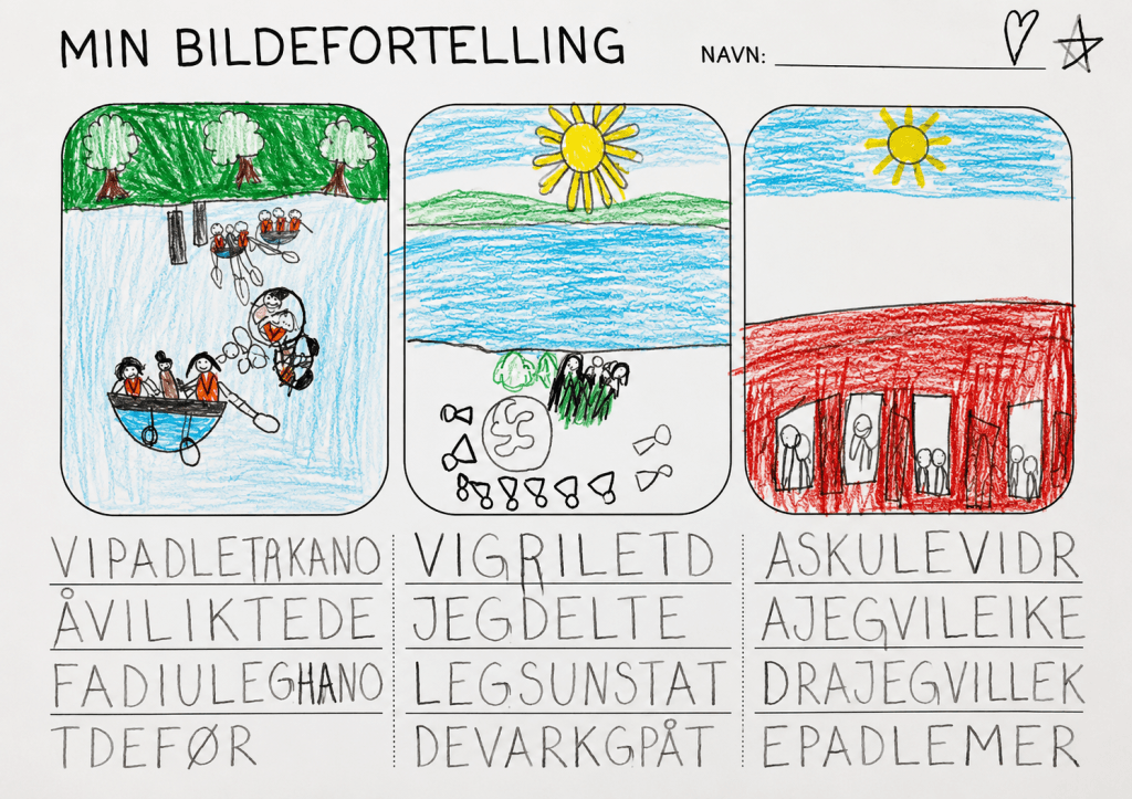 Skriveopplæring 4 min bildefortelling 3