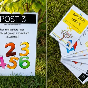NATURSTI - Poster i norsk